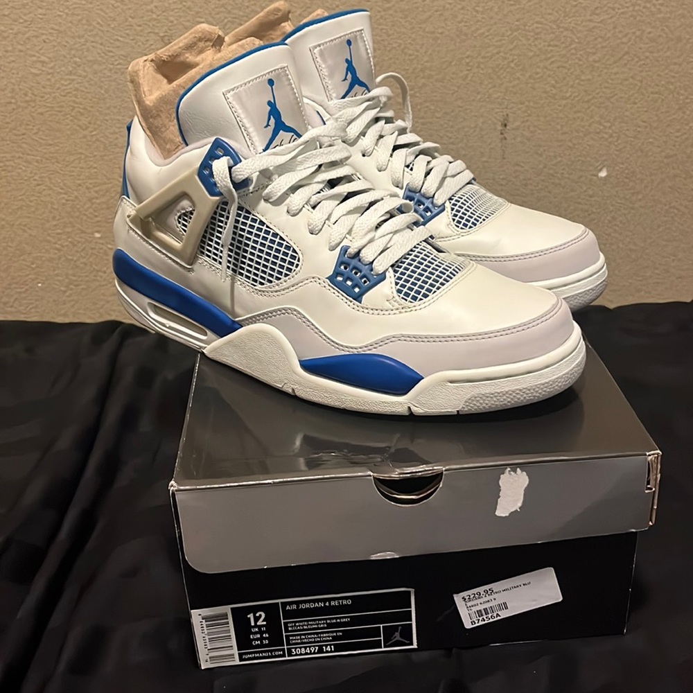 Jordan 4 Military Blue 2006 ⚪️🔵